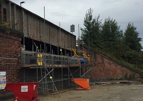 Drop-in session for strengthening work on East Ardsley bridge this week: falllanebridge.jpg