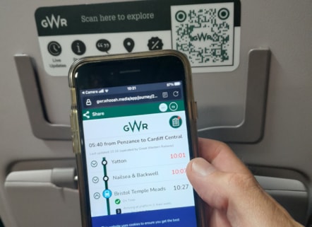 Rail tech revolution on track as Great Western Railway trials Whoosh’s real-time journey dashboard for customers