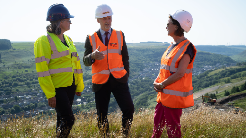 FM and DFM Visit to Tylerstown Coal Tip 18.06.25
