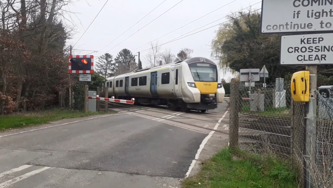 ANGLIA Meldreth Road level crossing AHB