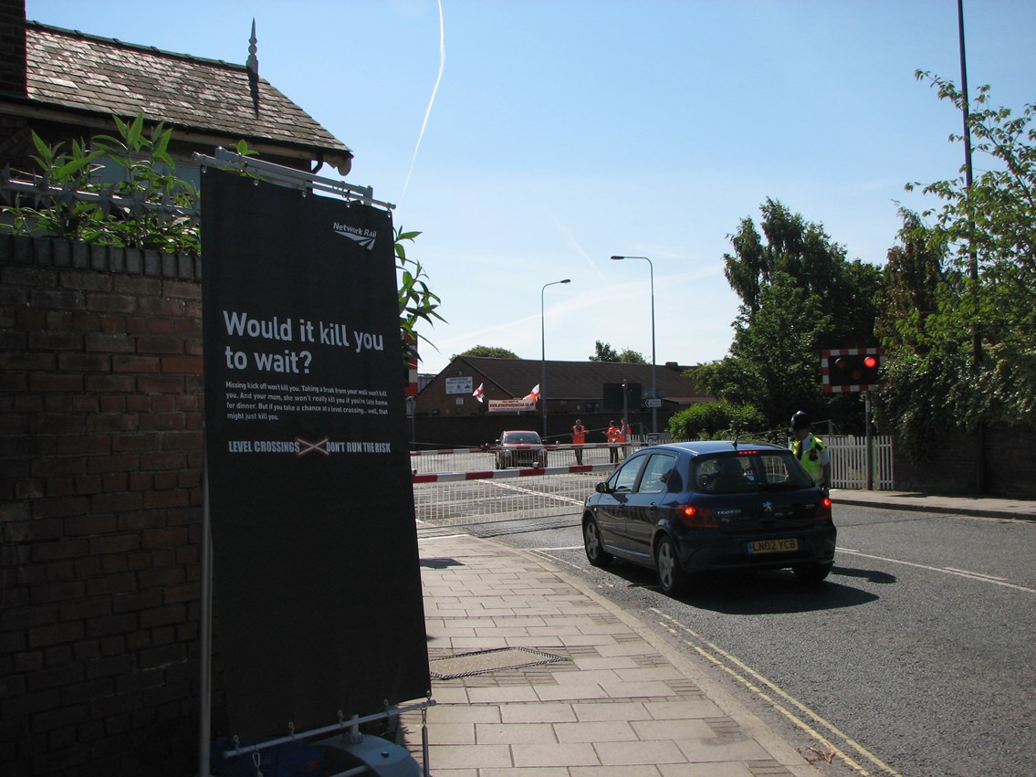International level crossing day at Beverley: June 2010