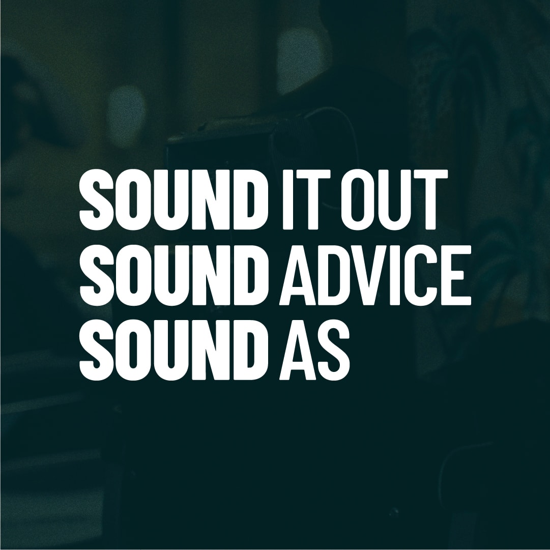 Sound campaign graphic