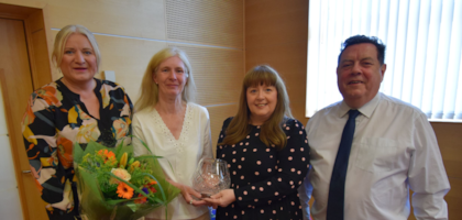 Longest serving East Ayrshire Parent Rep says farewell to Cabinet