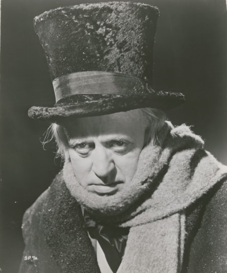 Alistair Sim as Scrooge Image