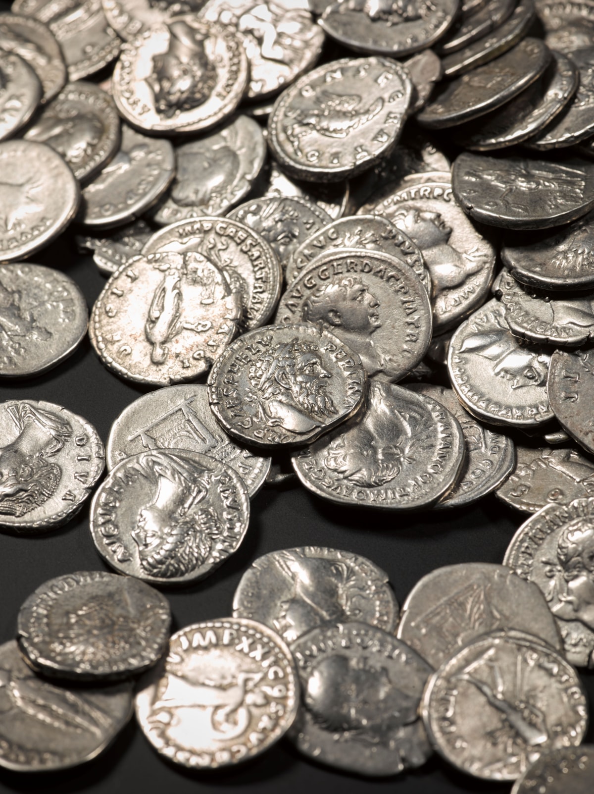 Roman coin hoard (3). Image © National Museums Scotland