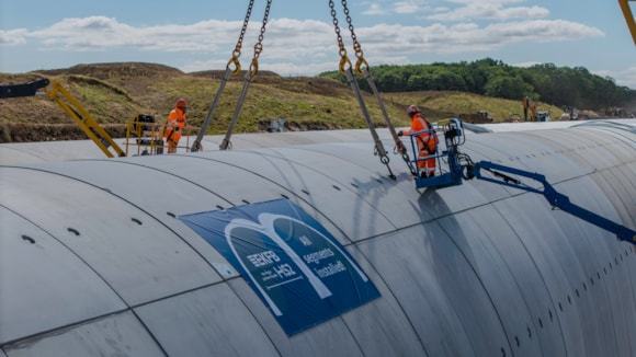 Chipping Warden Green Tunnel Final Lift 17171