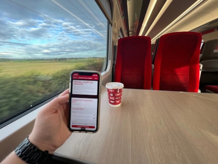 LNER on board Friendly WiFi