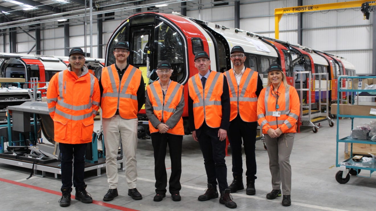 Siemens Welcomes Regional Leaders to Goole Rail Village: IMG 1274