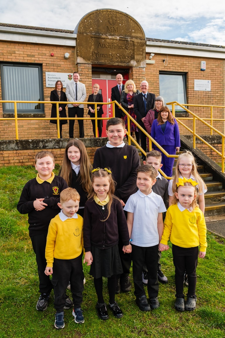 Auchinleck Primary and Early Childhood Centre celebrate recent inspection report!