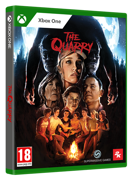 2K THE QUARRY Packaging Xbox One (3D)