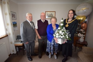 Billy and Ella Kirk celebrate Diamond Wedding Anniversary