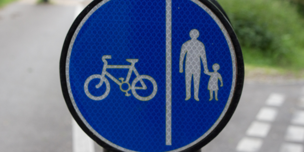 Cycle and pedestrian paths