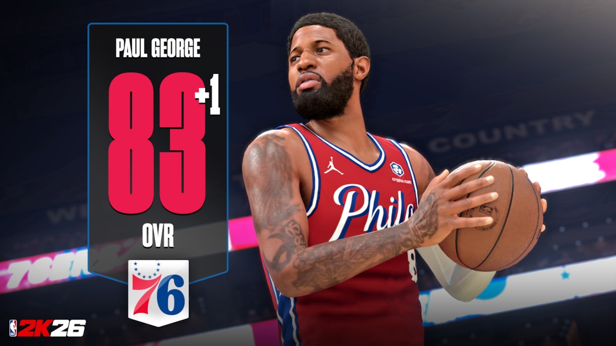 NBA 2K26 Ratings Update 9 - Paul George