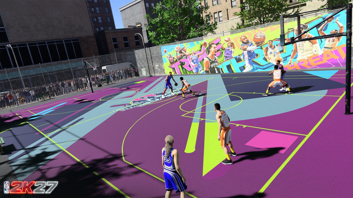NBA 2K27 MyTEAM Triple Threat Online Court 1