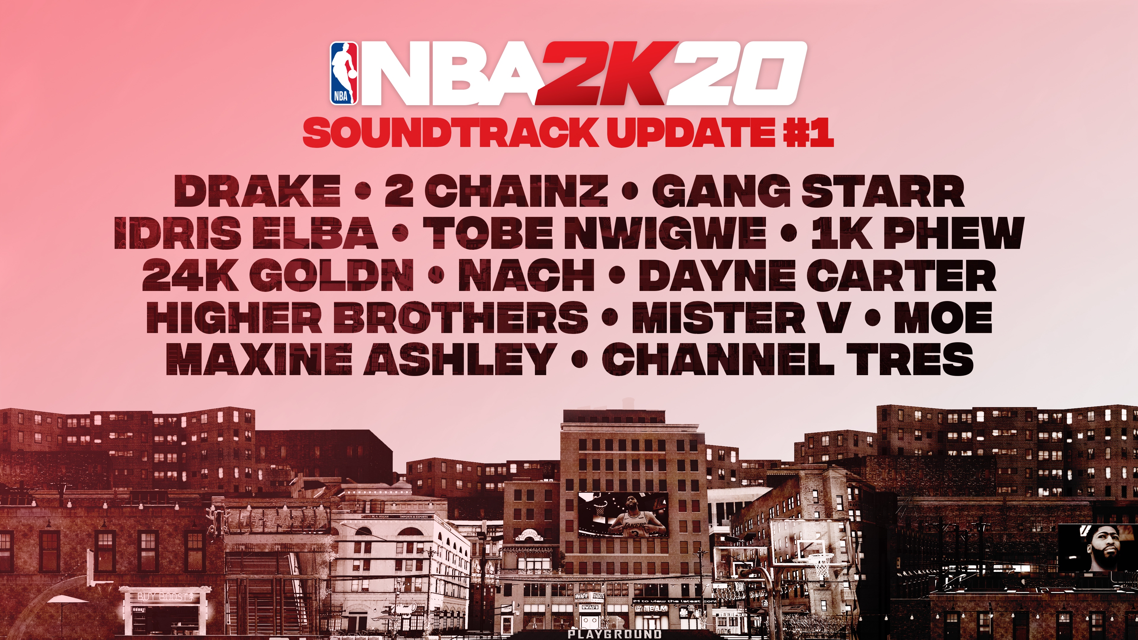 NBA2K20 Soundtrack Update 1 | 2K Newsroom