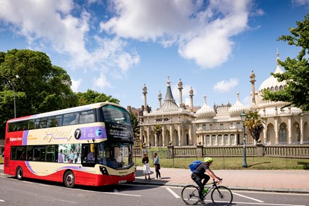 A Go-Ahead bus in Brighton