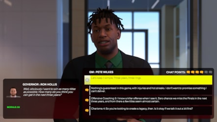 NBA 2K25 MyNBA   MyGM Conversations Screenshot-2