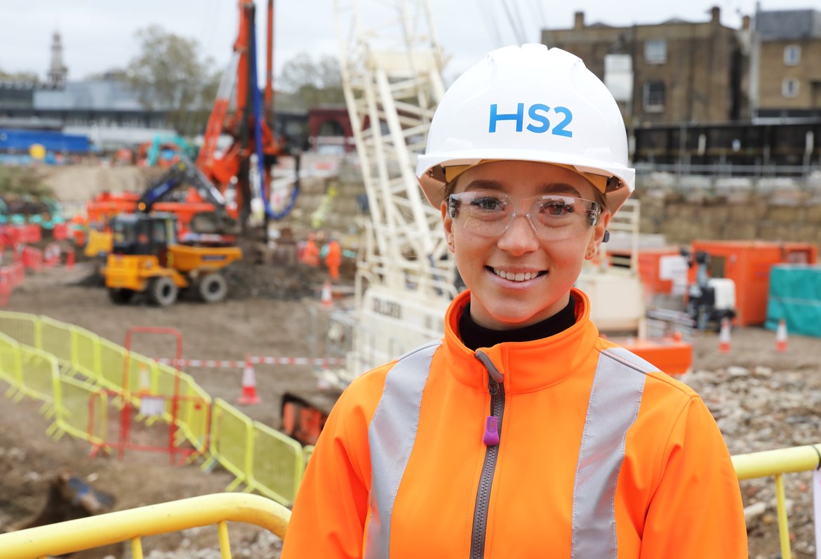 HS2 apprentice flies the flag for International Women’s Day: Lisa-Marie 2