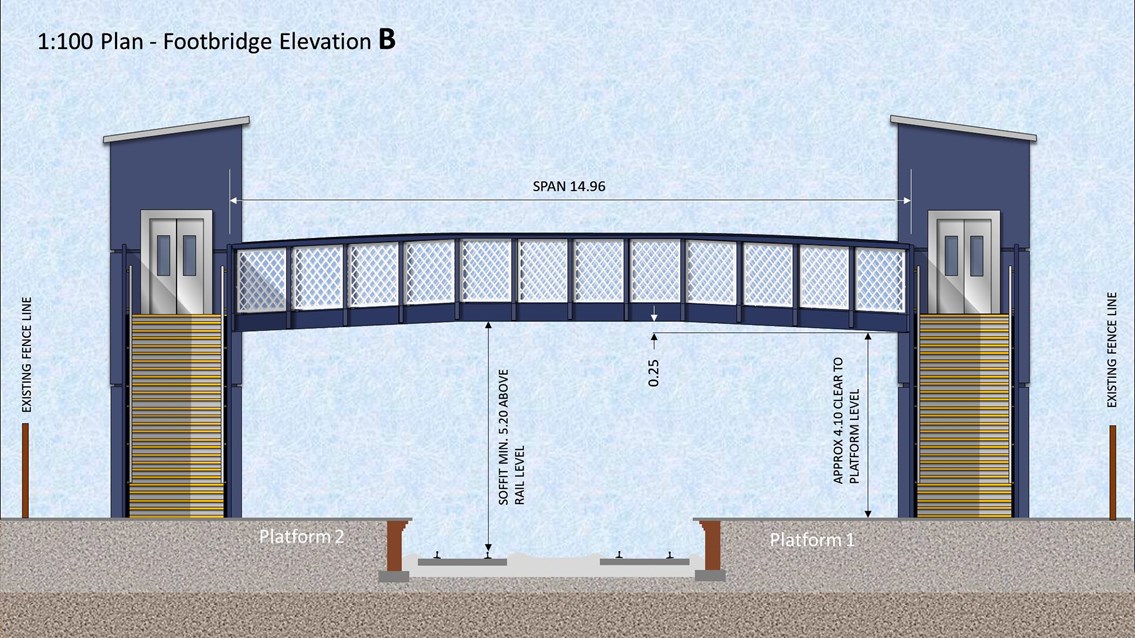 Pitlochry bridge elevation AI