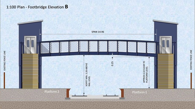 Pitlochry bridge elevation AI: Pitlochry bridge elevation AI