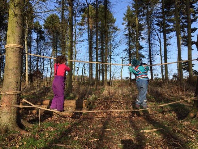 rope bridge
