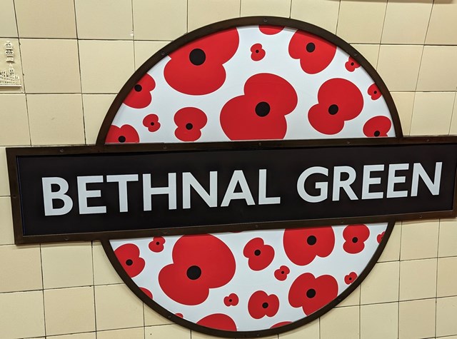 TfL Image - Bethnal Green Station Roundel