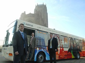 Fab Four feature on new buses for Liverpool