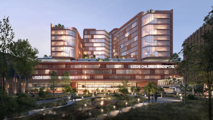 Council leaders set to unite in support for a new Leeds hospital and call for Government approval and acceleration of plans: BtLW new hosp image small