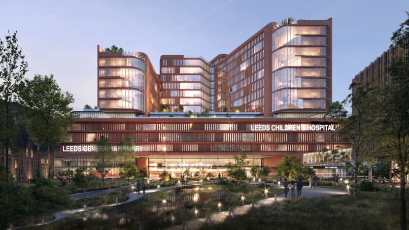 Council leaders set to unite in support for a new Leeds hospital and call for Government approval and acceleration of plans: BtLW new hosp image small