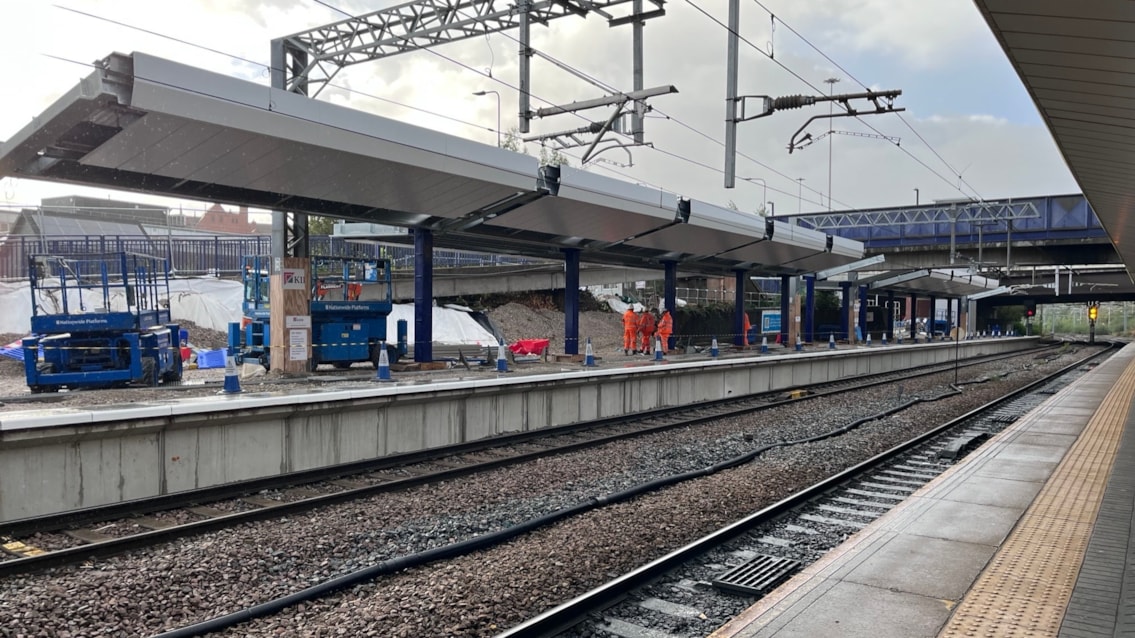 Salford Crescent’s £21m upgrades for passengers now 75% complete: Salford Crescent Upgrades-2