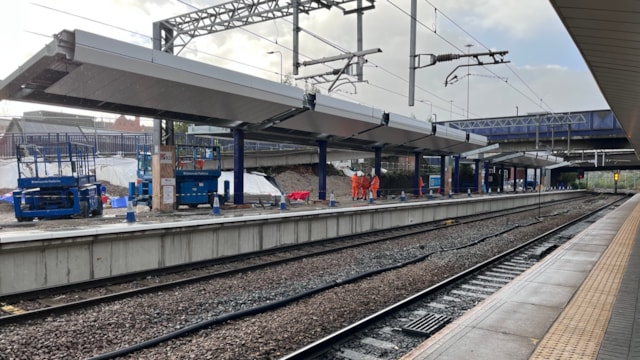 Salford Crescent’s £21m upgrades for passengers now 75% complete: Salford Crescent Upgrades-2