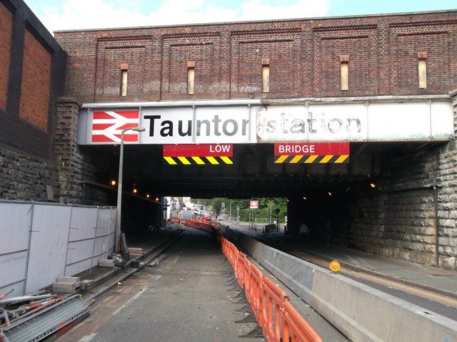 WORK NEARS COMPLETION ON TAUNTON BRIDGE: Taunton bridge gets new lease of life