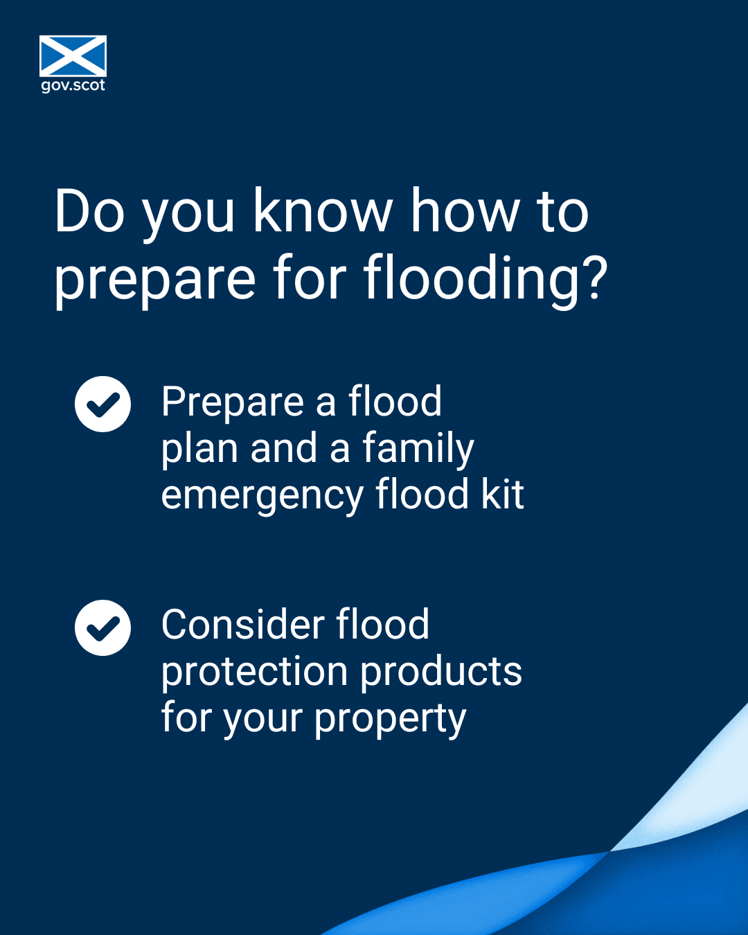 Prepare checklist - Portrait - Flooding - SG Resilience - September 2025