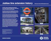 TfL Image - Jubilee 25 Tube QR poster 2: TfL Image - Jubilee 25 Tube QR poster 2