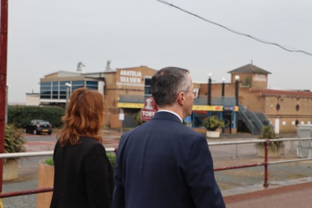 Councillor Aidy Riggott and Councillor Karen Buckley enjoyed a tour of key areas in the project (4)