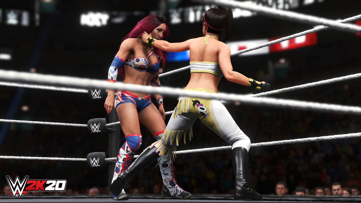 WWE2K20 2K Showcase Sasha Banks and Bayley