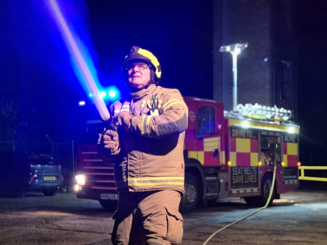 Tony Roscoe - on-call firefighter