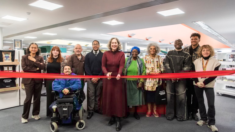 Hackney Central library: “beautiful refurbishment a clear demonstration of our commitment to the future”