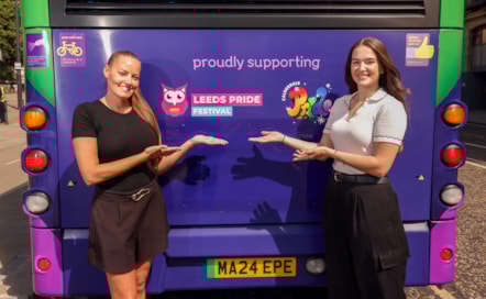 Leeds Pride bus 4