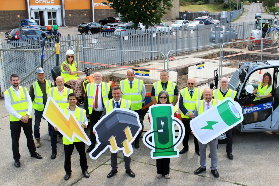 Norwich Roundtree Way Electrification launch 1