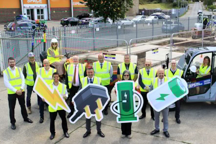 Norwich Roundtree Way Electrification launch 1