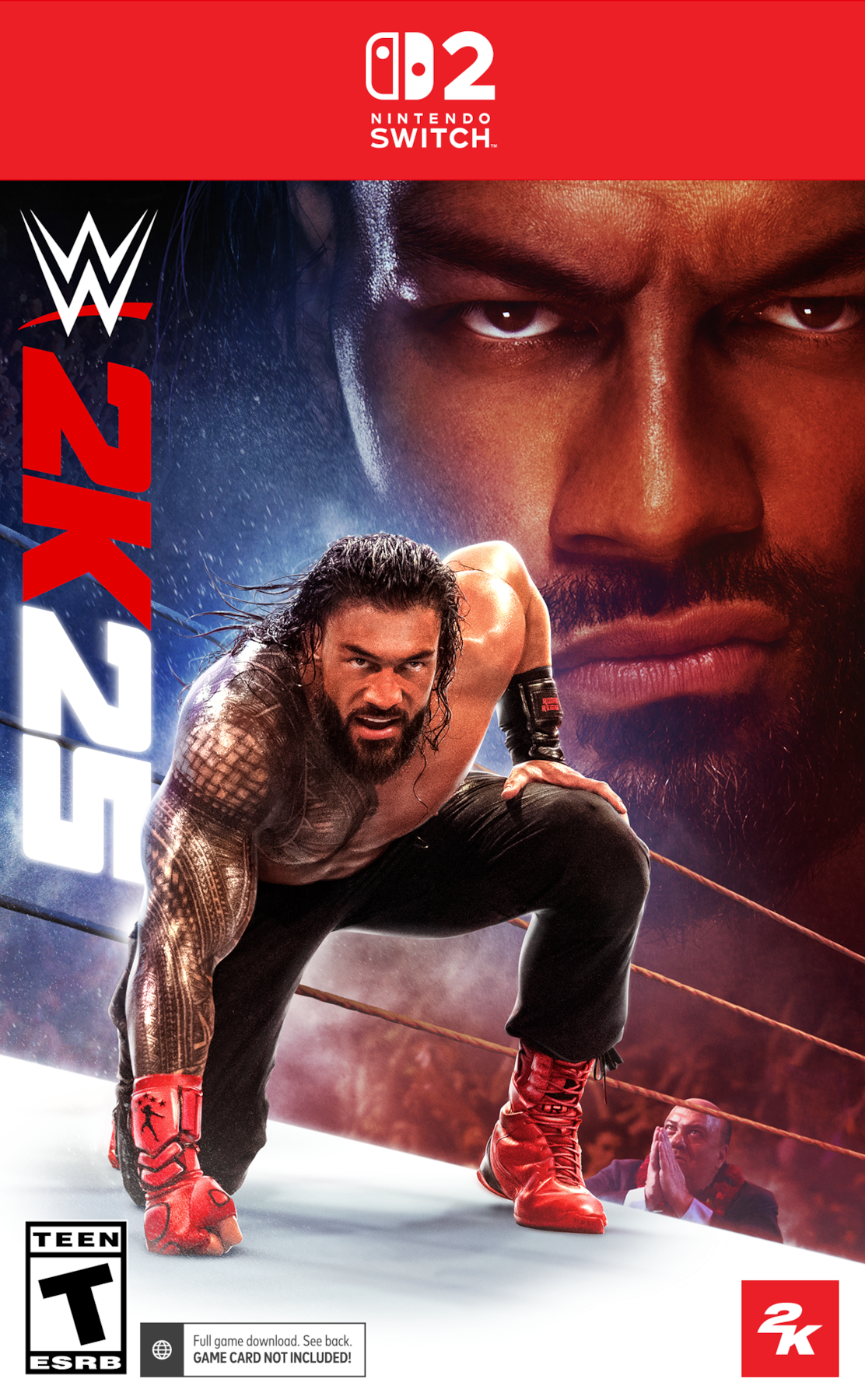 WWE 2K25 Standard Edition Switch 2 Box Art-2