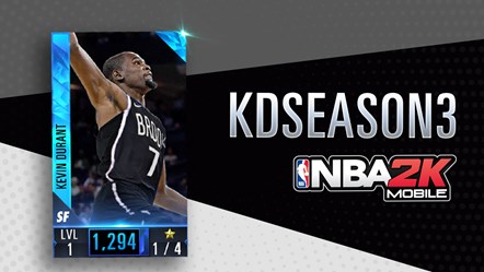 NBA 2K Mobile S3 KD
