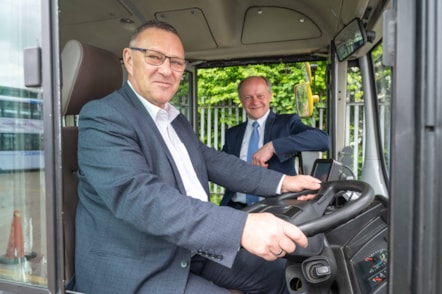 Craig Whittaker with insfructor Shaughn Bevan