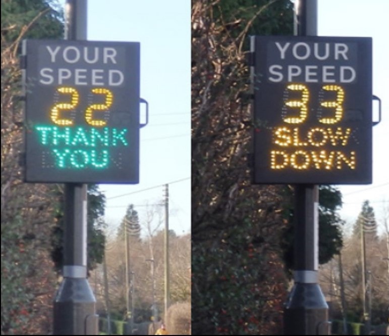 LCCStock Speed Indicator Signs