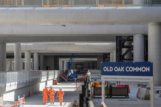 HS2 OOC platform construction complete: HS2 OOC platform construction complete
