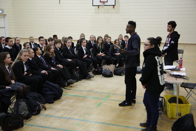 Network Rail warns Northamptonshire youngsters of dangers of electrified railway: Network Rail warns Northamptonshire youngsters of dangers of electrified railway