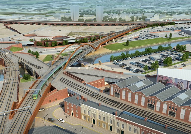 Manchester ring road speed restrictions to be introduced as vital Ordsall Chord work progresses: Ordsall Chord - Manchester - 1