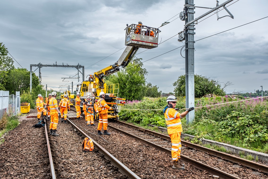 Barrhead Electrification August 23 - 2