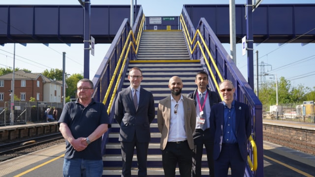 Official opening marks milestone for Harlington station project: Harlington official opening-2